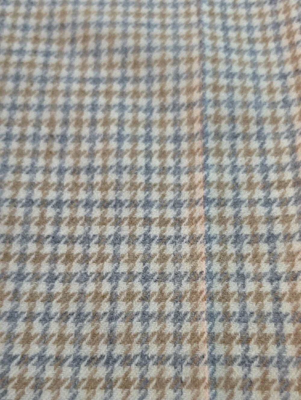 PENDLETON | 100% Virgin Wool Houndstooth High Rise Trousers USA | 12 Petite
